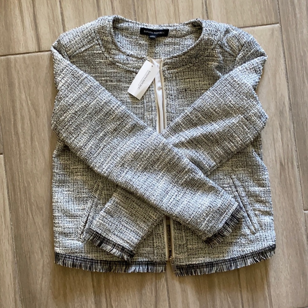 Banana Republic Tweed Jacket
